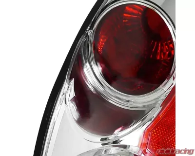Spec-D Taillights (Chrome Housing/Clear Lens) Chrysler PT Cruiser 2001-2005 - LT-PTC01-APC