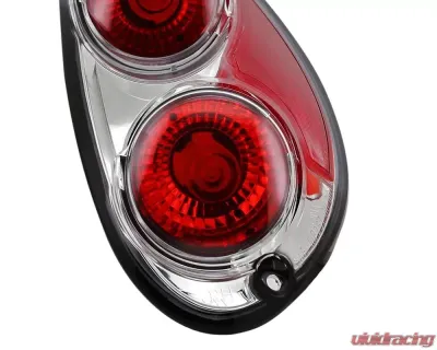 Spec-D Taillights (Chrome Housing/Clear Lens) Chrysler PT Cruiser 2001-2005 - LT-PTC01-APC
