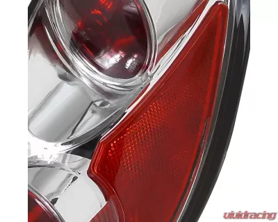 Spec-D Taillights (Chrome Housing/Clear Lens) Chrysler PT Cruiser 2001-2005 - LT-PTC01-APC