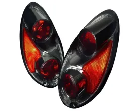 Spec-D Taillights (Chrome Housing/Smoke Lens) Chrysler PT Cruiser 2001-2005
