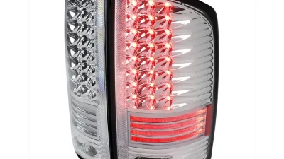 Spec-D V2 LED Taillights (Chrome Housing/Clear Lens) Dodge Ram 2002-2006                                     - LT-RAM02CLED-V2-RS - Image 10