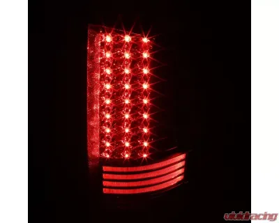 Spec-D V2 LED Taillights (Chrome Housing/Clear Lens) Dodge Ram 2002-2006 - LT-RAM02CLED-V2-RS