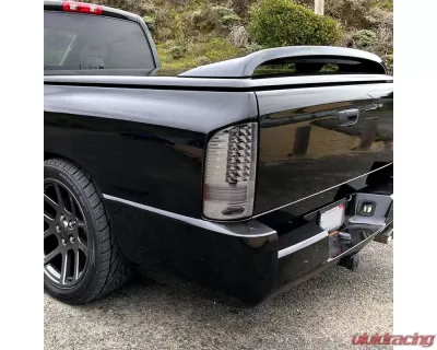 Spec-D V2 LED Taillights (Chrome Housing/Clear Lens) Dodge Ram 2002-2006 - LT-RAM02CLED-V2-RS