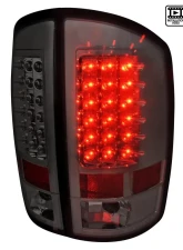 Spec-D LED Taillights (Chrome Housing/Smoked Lens) Dodge Ram 2002-2006                                     - LT-RAM02GLED-TM - Image 10