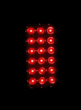 Spec-D LED Taillights (Chrome Housing/Smoked Lens) Dodge Ram 2002-2006                                     - LT-RAM02GLED-TM - Image 2