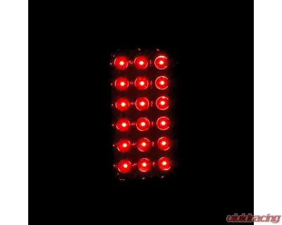 Spec-D LED Taillights (Chrome Housing/Smoked Lens) Dodge Ram 2002-2006 - LT-RAM02GLED-TM