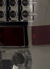 Spec-D LED Taillights (Chrome Housing/Smoked Lens) Dodge Ram 2002-2006                                     - LT-RAM02GLED-TM - Image 5