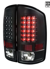 Spec-D V2 LED Taillights (Matte Black Housing/Clear Lens) Dodge Ram 2002-2006                                     - LT-RAM02JMLED-V2-TM - Image 10