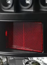 Spec-D V2 LED Taillights (Matte Black Housing/Clear Lens) Dodge Ram 2002-2006                                     - LT-RAM02JMLED-V2-TM - Image 4