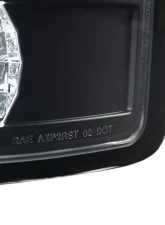 Spec-D V2 LED Taillights (Matte Black Housing/Clear Lens) Dodge Ram 2002-2006                                     - LT-RAM02JMLED-V2-TM - Image 7