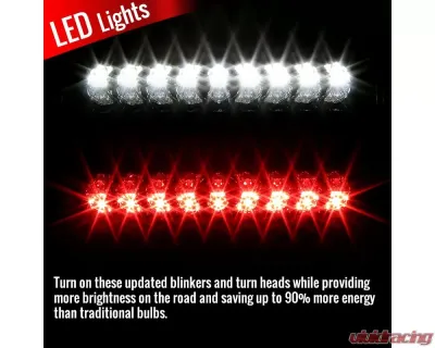 Spec-D LED 3rd Brake Light (Chrome Housing/Clear Lens) Dodge RAM 2002-2008 - LT-RAM02RBCLED-RS