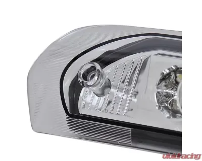 Spec-D LED 3rd Brake Light (Chrome Housing/Clear Lens) Dodge RAM 2002-2008 - LT-RAM02RBCLED-RS