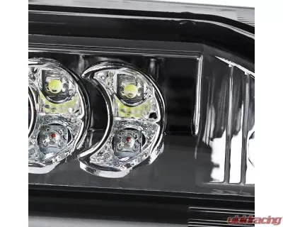 Spec-D LED 3rd Brake Light (Chrome Housing/Clear Lens) Dodge RAM 2002-2008 - LT-RAM02RBCLED-RS
