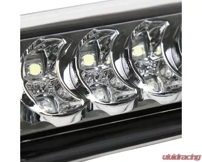 Spec-D LED 3rd Brake Light (Chrome Housing/Clear Lens) Dodge RAM 2002-2008 - LT-RAM02RBCLED-RS