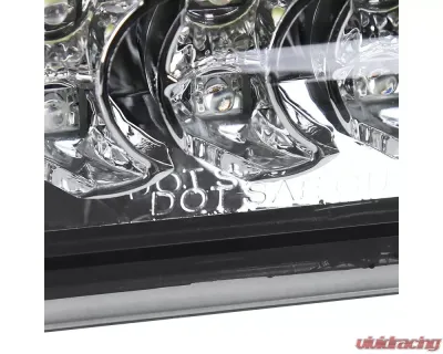 Spec-D LED 3rd Brake Light (Chrome Housing/Clear Lens) Dodge RAM 2002-2008 - LT-RAM02RBCLED-RS