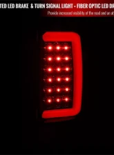 Spec-D LED Taillights (Chrome Housing/Red Lens) Dodge Ram 2002-2006                                     - LT-RAM02RLED-G2-TM - Image 2