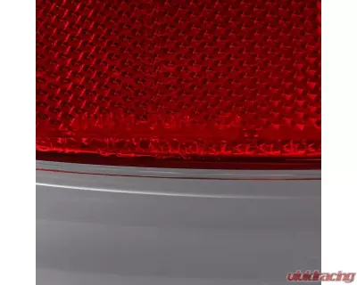 Spec-D LED Taillights (Chrome Housing/Red Lens) Dodge Ram 2002-2006 - LT-RAM02RLED-G2-TM