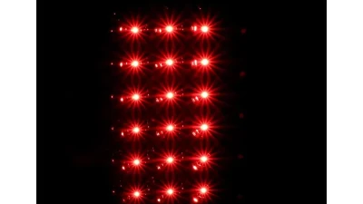 Spec-D LED Taillights (Glossy Black housing/Smoked Lens) Dodge Ram 2007-2009                                     - LT-RAM07BBLED-TM - Image 2