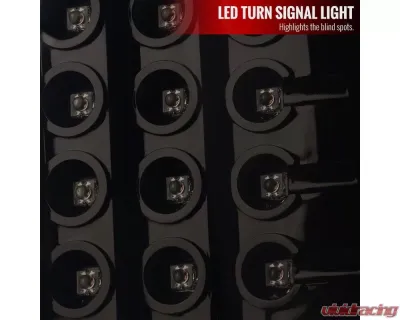 Spec-D LED Taillights (Glossy Black housing/Smoked Lens) Dodge Ram 2007-2009 - LT-RAM07BBLED-TM
