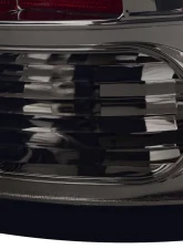 Spec-D White Bar LED Taillights (Chrome Housing/Smoked Lens) Dodge Ram 2009-2022                                     - LT-RAM09GLED-G2-TM - Image 5