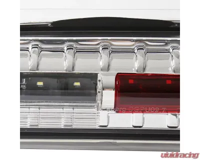 Spec-D SMD LED 3rd Brake Light (Chrome Housing/Clear Lens) Dodge RAM 2009-2013 - LT-RAM09RBCLED-RS