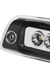 Spec-D LED 3rd Brake Light (Chrome Housing/Clear Lens) Dodge RAM 1994-2002                                     - LT-RAM94RBCLED-RS - Image 3