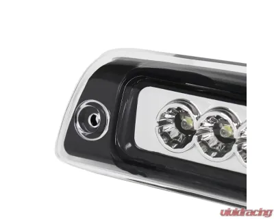 Spec-D LED 3rd Brake Light (Chrome Housing/Clear Lens) Dodge RAM 1994-2002 - LT-RAM94RBCLED-RS