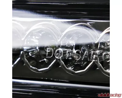 Spec-D LED 3rd Brake Light (Chrome Housing/Clear Lens) Dodge RAM 1994-2002 - LT-RAM94RBCLED-RS