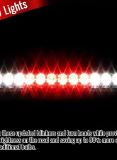 Spec-D LED 3rd Brake Light (Black Housing/Smoke Lens) Dodge RAM 1994-2002                                     - LT-RAM94RBGLED-RS - Image 2