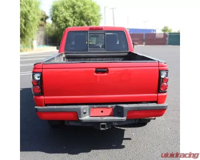 Spec-D Taillights (Matte Black Housing/Clear Lens) Ford Ranger 2001-2005 - LT-RAN01JM-TM