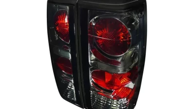 Spec-D Taillights (Chrome Housing/Smoked Lens) Chevrolet S10 | GMC S15 | Sonoma 1982-1994                                     - LT-S1082G-APC - Image 10