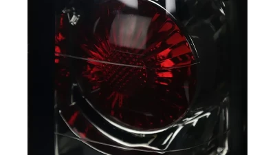 Spec-D Taillights (Chrome Housing/Smoked Lens) Chevrolet S10 | GMC S15 | Sonoma 1982-1994                                     - LT-S1082G-APC - Image 2