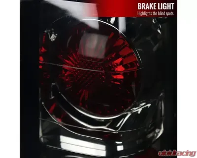 Spec-D Taillights (Chrome Housing/Smoked Lens) Chevrolet S10 | GMC S15 | Sonoma 1982-1994 - LT-S1082G-APC