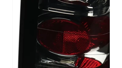 Spec-D Taillights (Chrome Housing/Smoked Lens) Chevrolet S10 | GMC S15 | Sonoma 1982-1994                                     - LT-S1082G-APC - Image 3