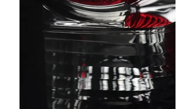 Spec-D Taillights (Chrome Housing/Smoked Lens) Chevrolet S10 | GMC S15 | Sonoma 1982-1994                                     - LT-S1082G-APC - Image 4