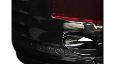 Spec-D Taillights (Chrome Housing/Smoked Lens) Chevrolet S10 | GMC S15 | Sonoma 1982-1994                                     - LT-S1082G-APC - Image 7