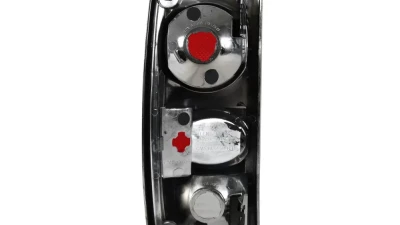 Spec-D Taillights (Chrome Housing/Smoked Lens) Chevrolet S10 | GMC S15 | Sonoma 1982-1994                                     - LT-S1082G-APC - Image 8