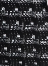 Spec-D C-Bar LED Taillights (Jet Black Housing/Clear Lens) GMC Sierra 2007-2014                                     - LT-SIE07BKLED-G2-TM - Image 3