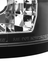 Spec-D V2 LED Taillights (Matte Black Housing/Clear Lens) GMC Sierra 2007-2014                                     - LT-SIE07JMLED-V2-TM - Image 5