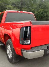 Spec-D V2 LED Taillights (Matte Black Housing/Clear Lens) GMC Sierra 2007-2014                                     - LT-SIE07JMLED-V2-TM - Image 10
