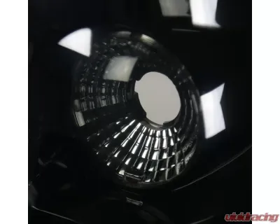 Spec-D Taillights (Glossy Black Housing/Smoked Lens) Chevrolet Silverado 2003-2007 - LT-SIV03BB-TM