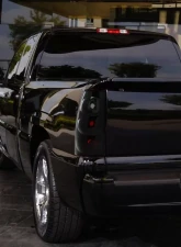 Spec-D Taillights (Glossy Black Housing/Smoked Lens) Chevrolet Silverado 2003-2007                                     - LT-SIV03BB-TM - Image 8