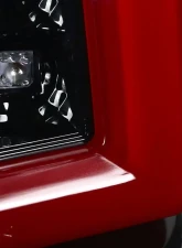 Spec-D LED Taillights - G2 (Jet Black Housing/Clear Lens) Chevrolet Silverado 2003-2007                                     - LT-SIV03BKLED-G2-TM - Image 4