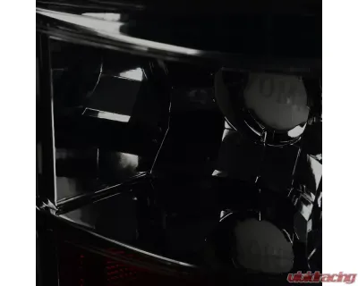 Spec-D LED Taillights - G2 (Chrome Housing/Smoked Lens) Chevrolet Silverado 2003-2007 - LT-SIV03GLED-G2-TM