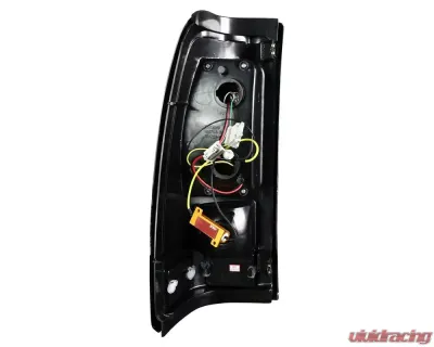 Spec-D LED Taillights - G2 (Chrome Housing/Smoked Lens) Chevrolet Silverado 2003-2007 - LT-SIV03GLED-G2-TM