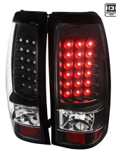 Spec-D V2 LED Taillights (Matte Black Housing/Clear Lens) Chevrolet Silverado 2003-2007                                     - LT-SIV03JMLED-V2-TM - Image 10