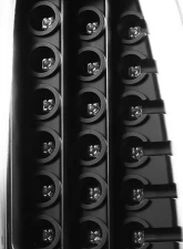 Spec-D V2 LED Taillights (Matte Black Housing/Clear Lens) Chevrolet Silverado 2003-2007                                     - LT-SIV03JMLED-V2-TM - Image 3