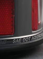 Spec-D V2 LED Taillights (Matte Black Housing/Clear Lens) Chevrolet Silverado 2003-2007                                     - LT-SIV03JMLED-V2-TM - Image 7