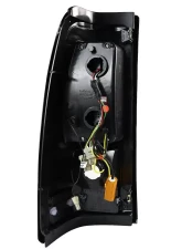 Spec-D V2 LED Taillights (Matte Black Housing/Clear Lens) Chevrolet Silverado 2003-2007                                     - LT-SIV03JMLED-V2-TM - Image 9