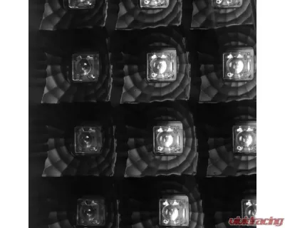 Spec-D Red C Bar LED Taillights - G2 (Black Housing/Clear Lens) Chevrolet Silverado 2003-2007 - LT-SIV03JRLED-G2-TM